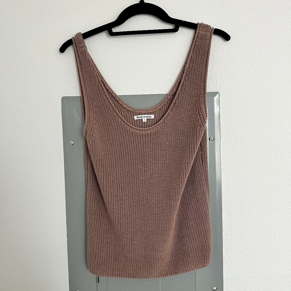 Reformation Knit Tank (S)